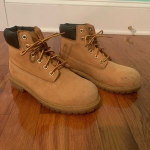 light brown timberland boots